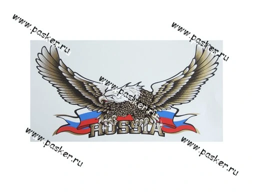 Наклейка Орел№18 13х25см