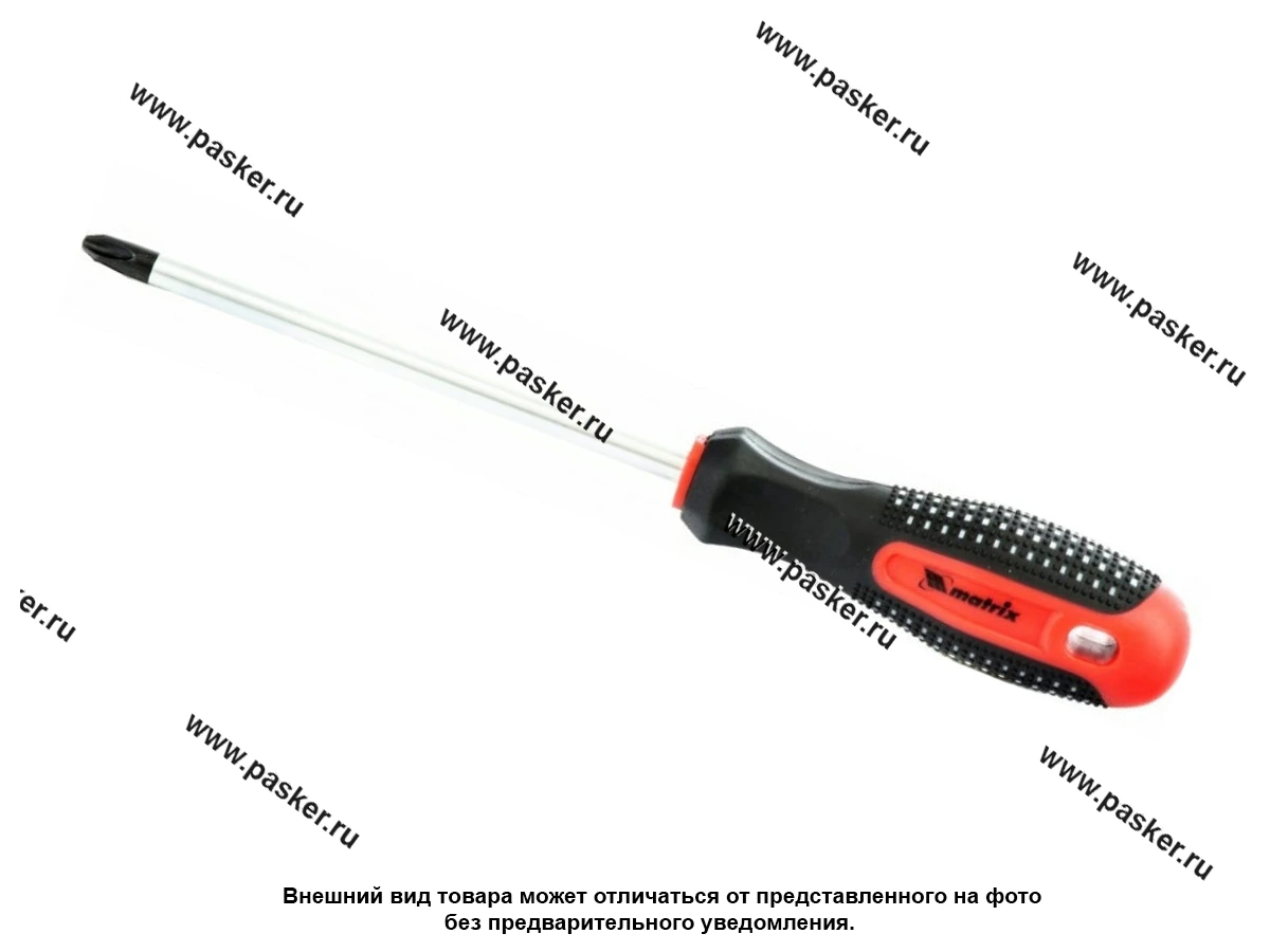 Отвертка крестовая PH1 (4мм) длинна 100мм рукоятка anti slip Fusion Matrix 11438
