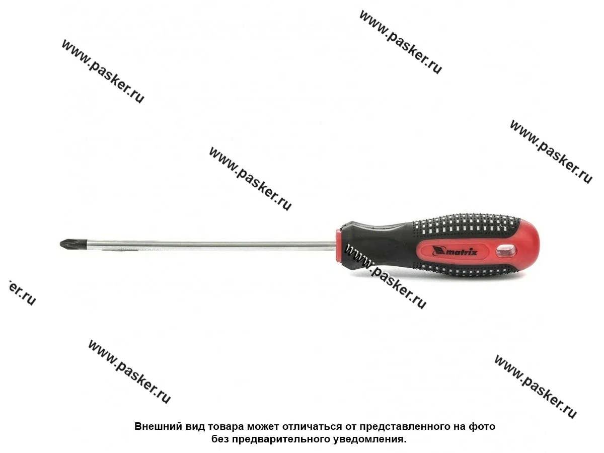 Отвертка крестовая PH2 (6мм) длинна 150мм рукоятка anti slip Fusion Matrix 11443