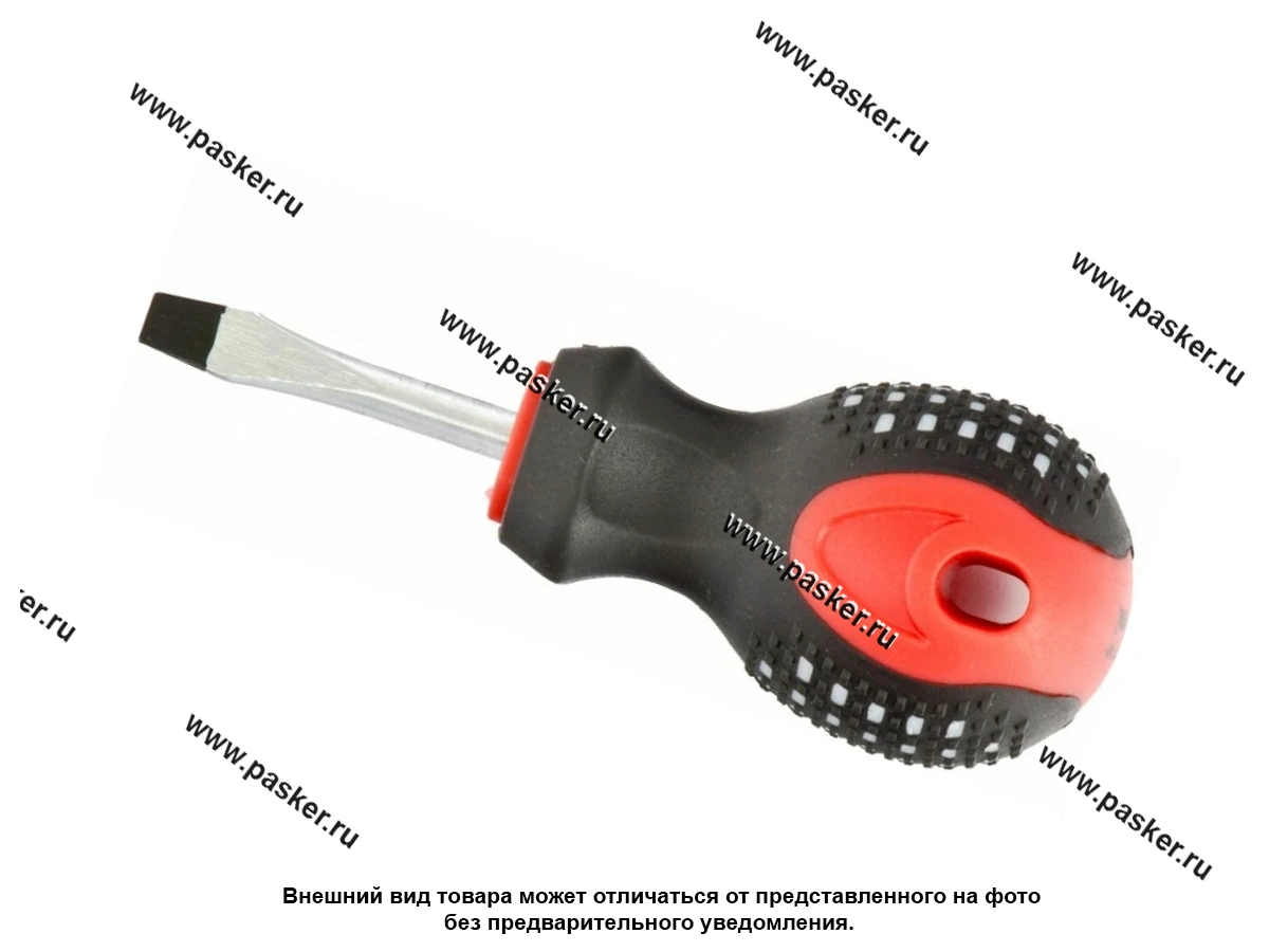 Отвертка шлицевая SL5 (5мм) толщина шлица 1мм длинна 38мм рукоятка anti slip Fusion Matrix 11402