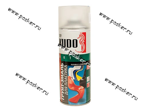 Грунтовка KUDO KU-6002 520мл для пластика черная аэрозольная