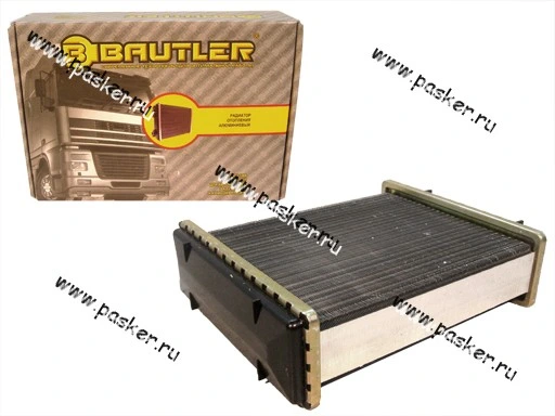 Радиатор печки 2106 BAUTLER алюминиевый узкий BTL-0001H