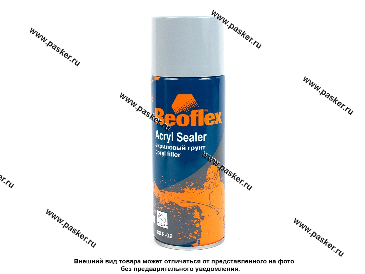 Грунтовка REOFLEX RX F-02/520 1К 520мл серая аэрозоль