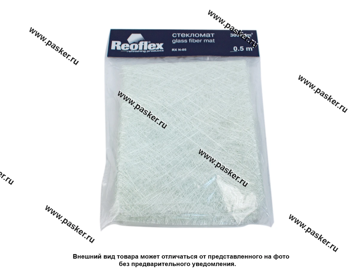 Стекломат REOFLEX RX N-05-300/500 300гр/1кв.м 0,5кв.м
