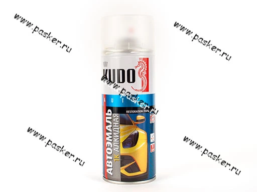 Краска 601 Черная KUDO 520мл аэрозольная
