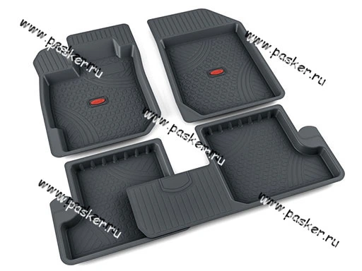 Коврики LADA XRAY резиновые норма комплектация comfort AgateK