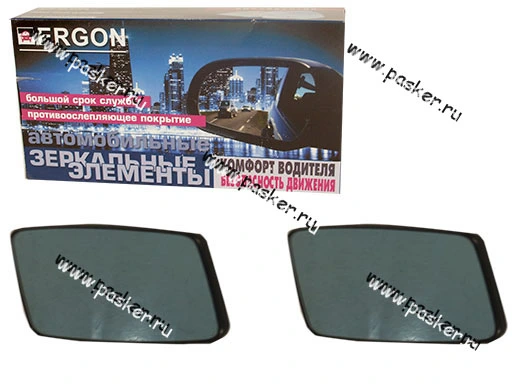 Зеркальный эл-т 2170 Priora ERGON левый/правый антиблик синий обогрев асферика