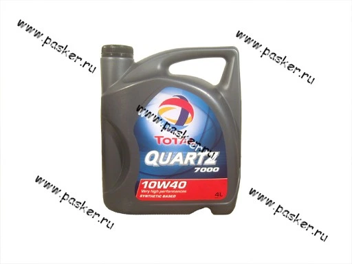 Масло Total Quartz 10W40 7000/7000S API SN/CF 4л п/с 228840/214107