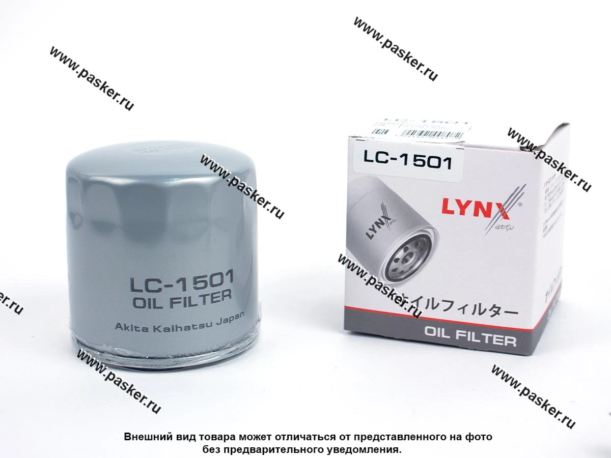 Фильтр масляный Daewoo Nexia Espero Lanos Aveo Lacetti Nubira Rezzo Leganza Opel LYNXauto LC1501
