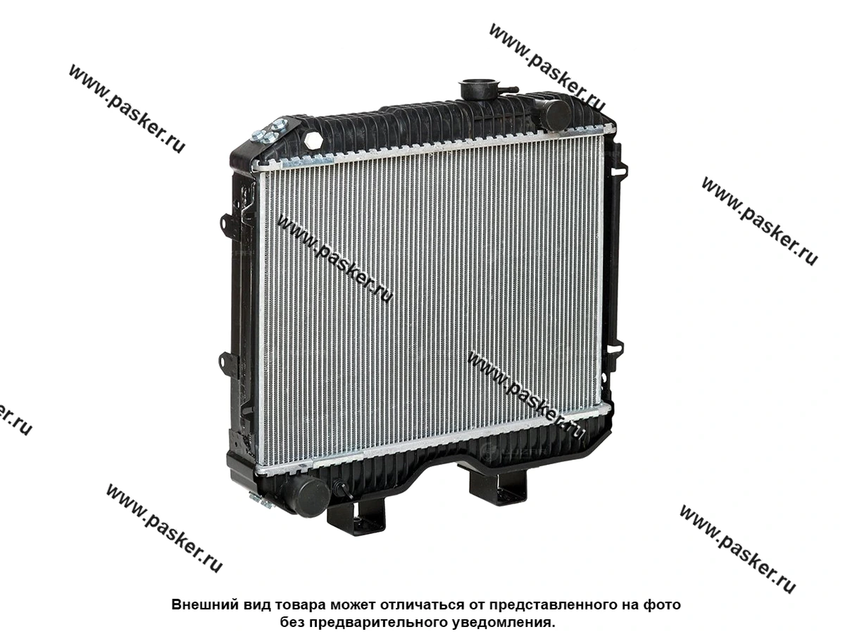Радиатор УАЗ 3160-3163 LUZAR дв УМЗ-421 409 паяный алюм LRc 0360b