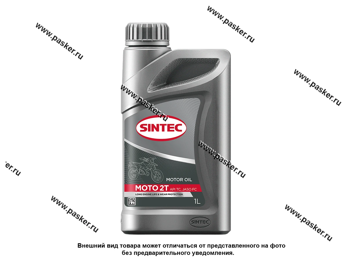 Масло SINTEC 2-х тактное MOTO API TC JASO FC 1л мин