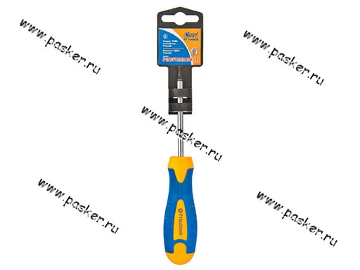 Отвертка TORX T10 (4мм) длинна 80мм KRAFT 700438