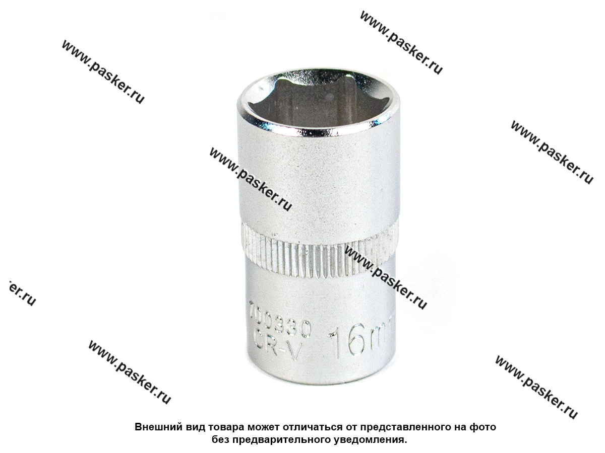 Головка торцевая 16 1/2 короткая 6-гранная KRAFT KT 700330