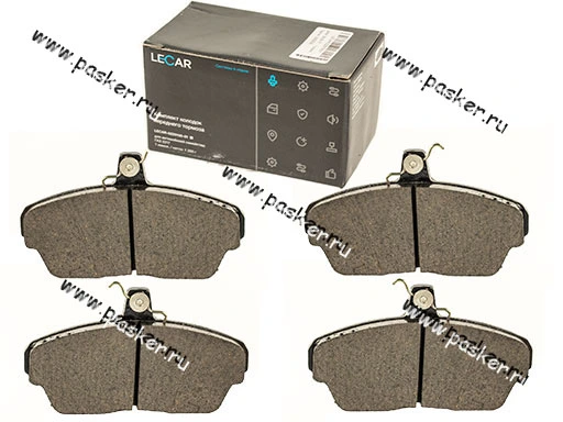 Колодки тормозные 2108-099 передние LECAR