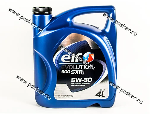 Масло ELF EVOLUTION 900 SXR 5W30 API SL/CF A5/B5 4л син