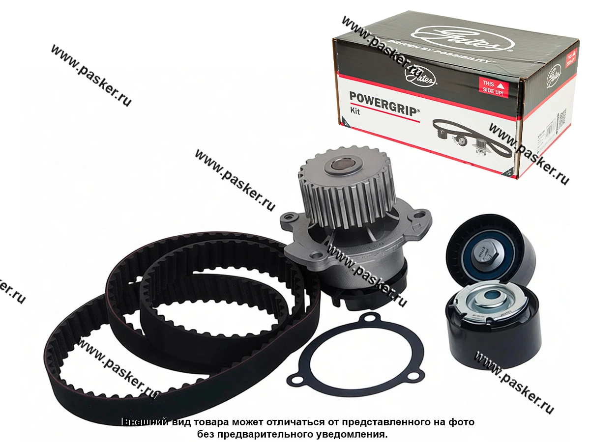 Ремень ГРМ+2 ролика+Помпа 2170 Priora LADA Vesta XRAY 1.6 16кл GATES КиТ-комплект KP15631XS-1