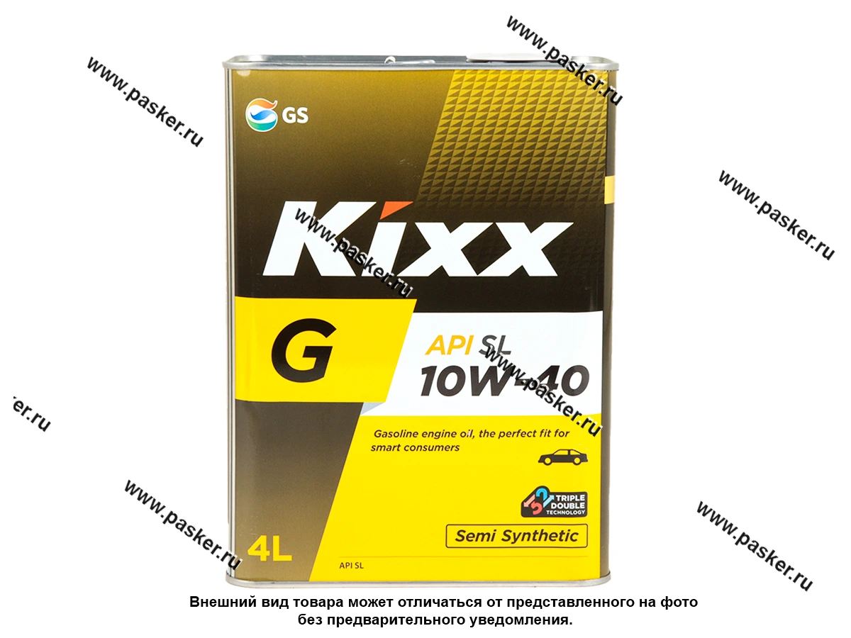 Масло KIXX 10W40 G/GX5 API SL 4л п/с