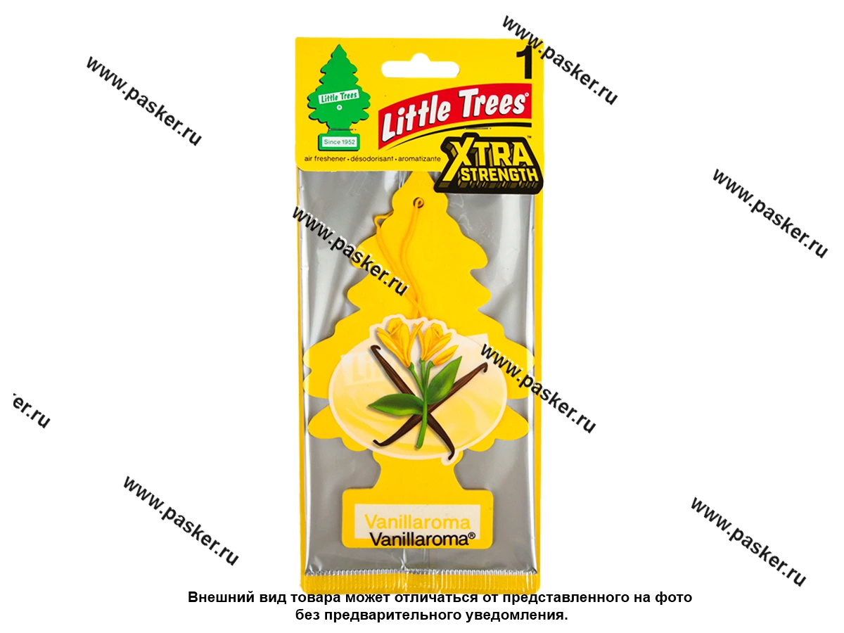 Ароматизатор LITTLE TREES Елочка большая ваниль