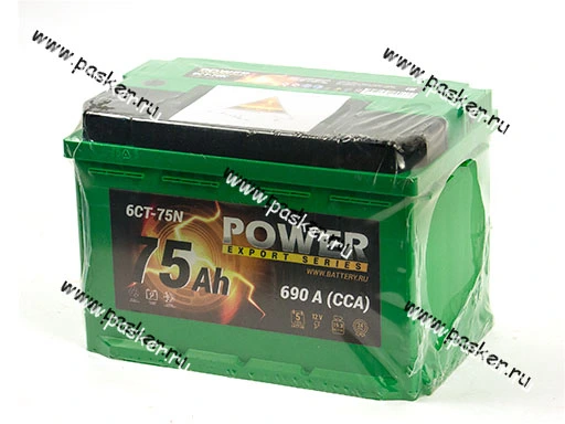 Аккумулятор POWER 75Ач EN690/750 277х175х190