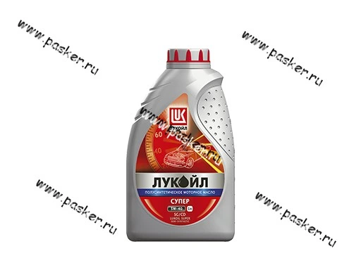Масло Лукойл  5W40 Супер API SG/CD 1л п/с