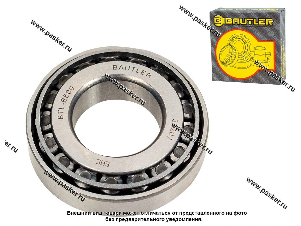 Подшипник КПП дифференциала 2108-15 BAUTLER 7207/30207 BTL-B500