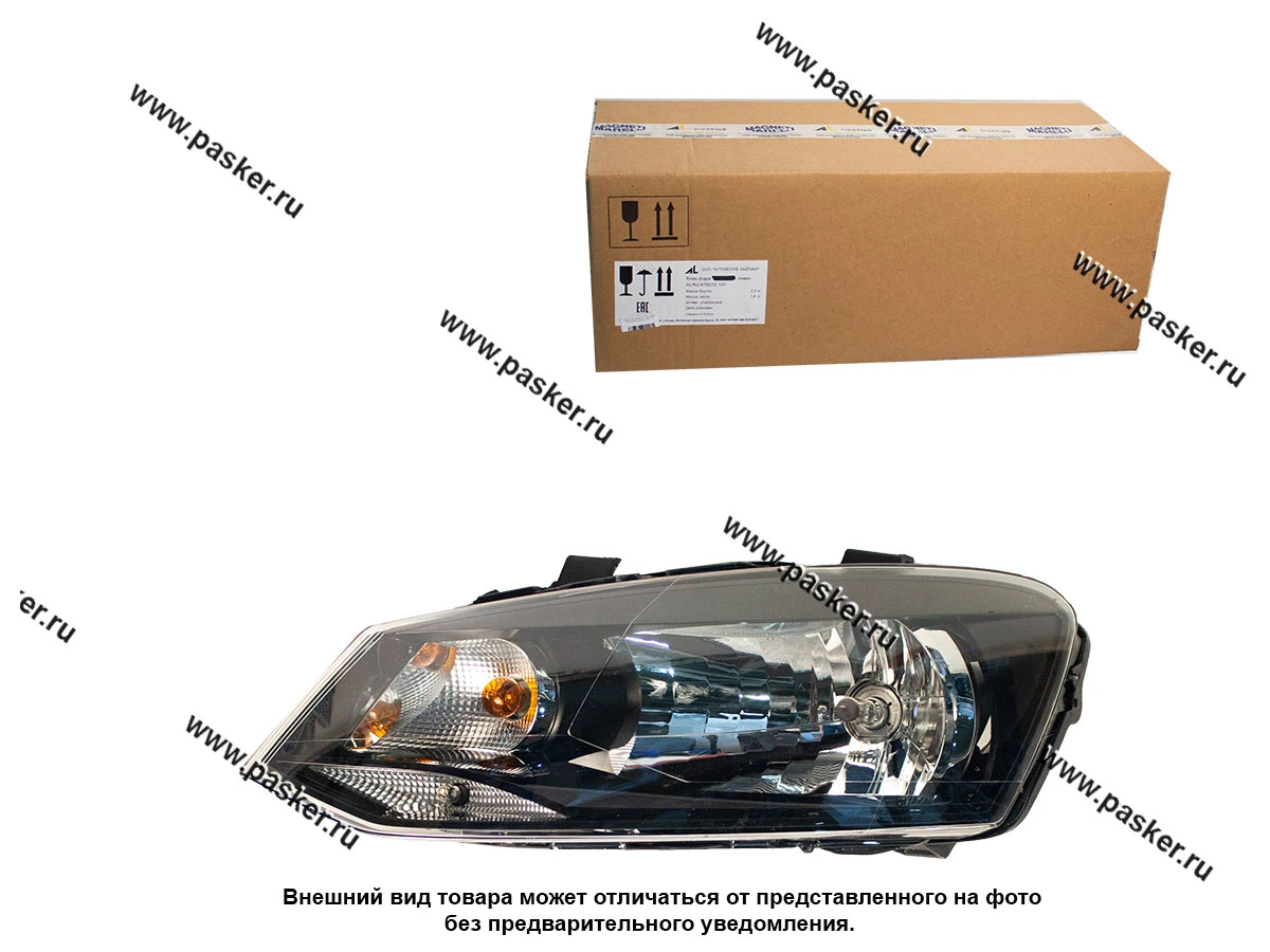 Блок фара WV Polo sedan Automotive Lighting левая 101
