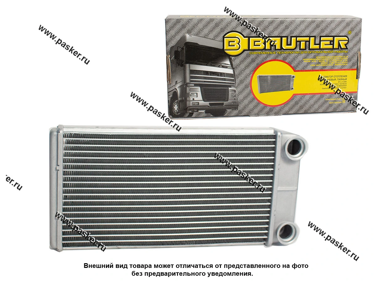 Радиатор печки Газель Next, Газон Next, Урал Next BAUTLER BTL-2123BH