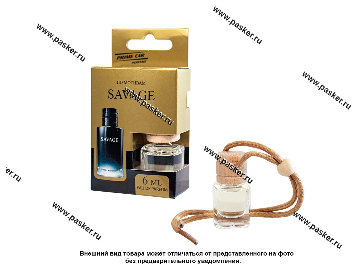 Ароматизатор PRIME CAR бутылочка 6мл по мотивам Savage