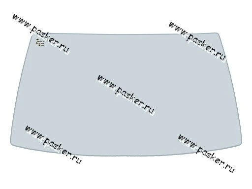 Стекло ветровое 2108-099 2115 КМК GLASS 3-х слойное VAZT0036