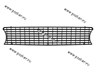 Решетка радиатора 2101,02,011 пластмассовая Автопласт