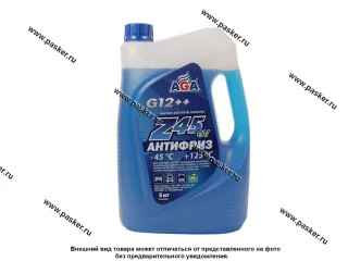 Антифриз AGA-45 306Z G12++ 5кг синий