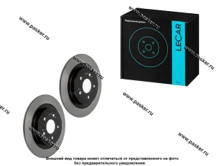 Диск тормозной Haval Dargo 22- 2.0 LECAR задний LECAR000336602 [упаковка 2 шт.]