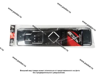 Рамка номерного знака DELTA нержавеющая сталь АВ-027