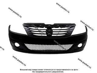Бампер Renault Logan 05-10 передний под птф
