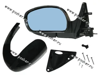 Зеркало боковое 2108-099 2113-15 левое антиблик голубой трос С.Петербург
