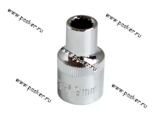 Головка торцевая  9 1/2 короткая 12-гранная OMBRA 112309