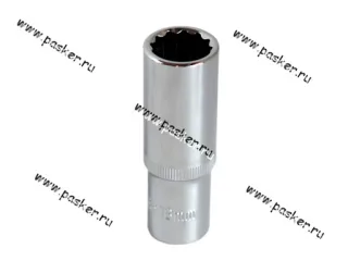 Головка торцевая 18 1/2 высокая 12-гранная OMBRA 112218