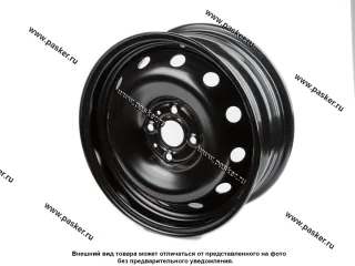 Диск колесный 15/6J/4*100/ET46/d54,1 Magnetto Hyundai Solaris KIA Rio 2011- черный 15003 AM