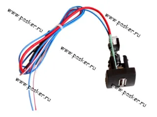Зарядка для моб тел USB кнопка ВАЗ 2170 Priora, 2190 Granta