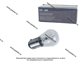 Лампа 12V21/4W BAZ15d LECAR