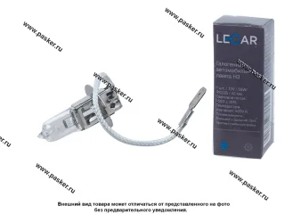 Лампа галоген 12V H3 55W Pk22s LECAR