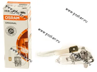 Лампа галоген 24V H3 70W Pk22s OSRAM 64156