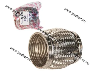 Гофра глушителя 76x100 Garde 3х слойная Interloсk G76100