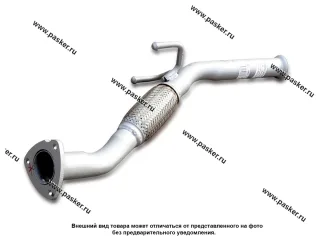Труба соединительная LADA XRAY Renault Largus дв ВАЗ ФОБОС с гофрокомпенсатором 12909