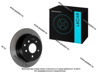 Диск тормозной Nissan Juke 10- Qashqai 07- LECAR задний LECAR000726502 [упаковка 2 шт.]