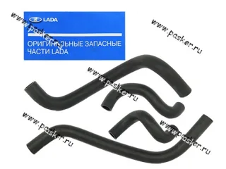 Патрубки печки 2108-099 инжектор 4шт LADA Image
