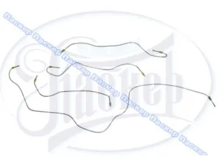 Тормозные трубки 2108 без магистральной 2108-3506004