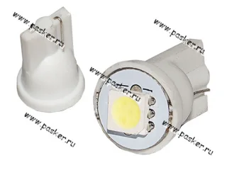 Лампа светодиод 24V5W W2.1x9.5d Nord YADA 1SMD белая [упаковка 10 шт.]