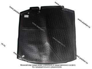 Коврик в багажник Skoda Rapid 2 NH3 NK3 12- лифтбек пластик Comfort