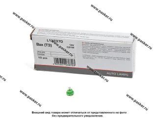 Лампа 14V 0.91W T3 LYNXauto L13537D [упаковка 10 шт.]